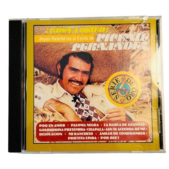 JOYAS RANCHERAS AL ESTILO DE VICENTE FERNANDEZ - (Music CD, 1992) - 11 Tracks - Picture 2 of 6